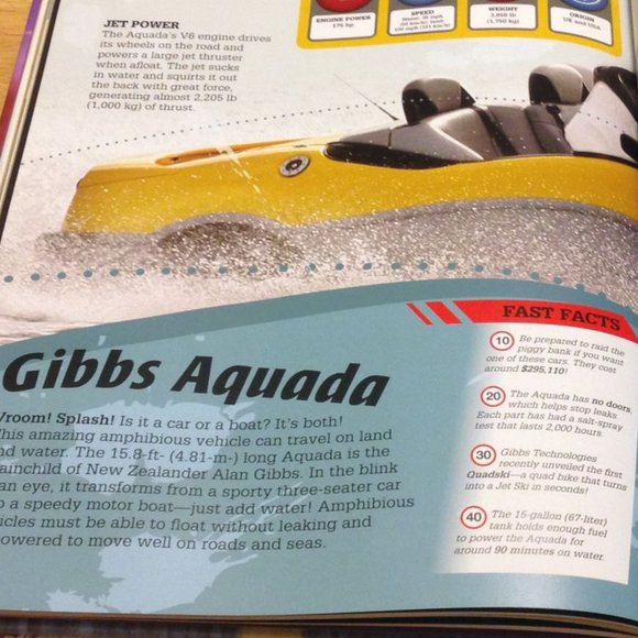 DK Car Crazy oversized autos, bikes and trucks book - Picture 5 of 7